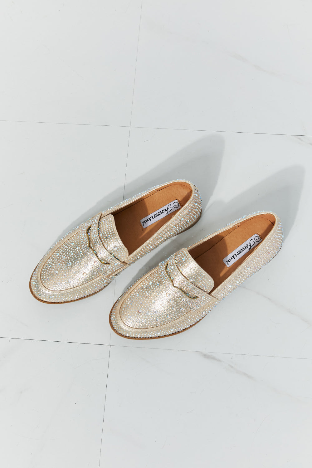Make It Shine Rhinestone Loafers