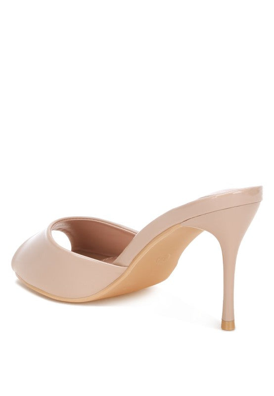 Lilith Peep Toe Stiletto Heel Sandals
