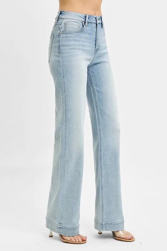 Full Size Run High Rise Straight Jeans