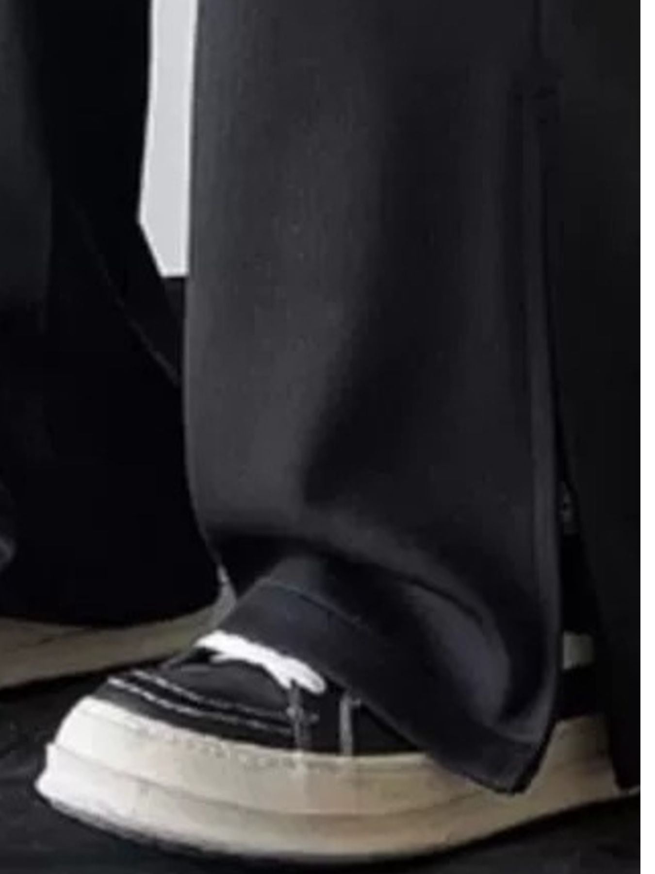 Men's Plus Size Drawstring Wide Leg Pants