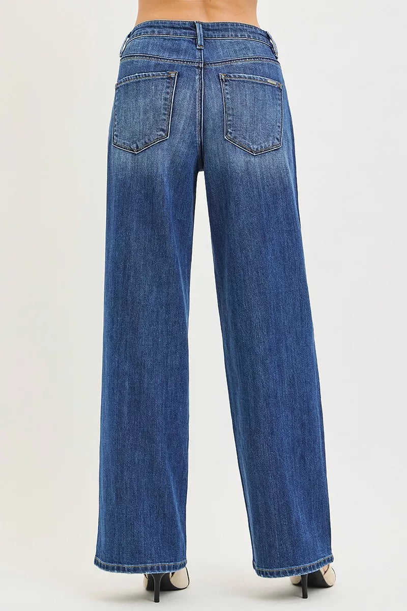 Slouchy Baggy Jeans with Pockets