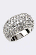Cubic Zirconia Statement Ring – Stylish Fashion Jewelry Accessory