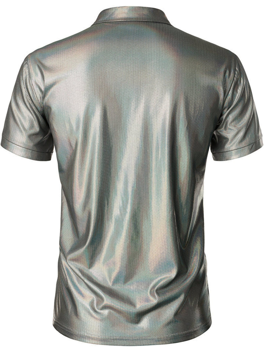 Men's Collared Neck Short Sleeve Polo