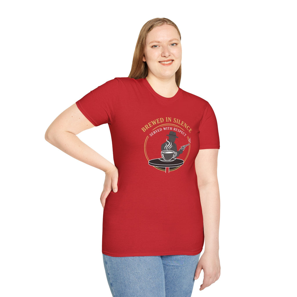 Mob Crew Brewed in Silence Served with Respect Vintage T-Shirt