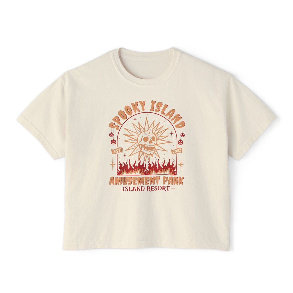 Spooky Island Boxy Tee | Comfort Colors | 4 Colors | S-2XL
