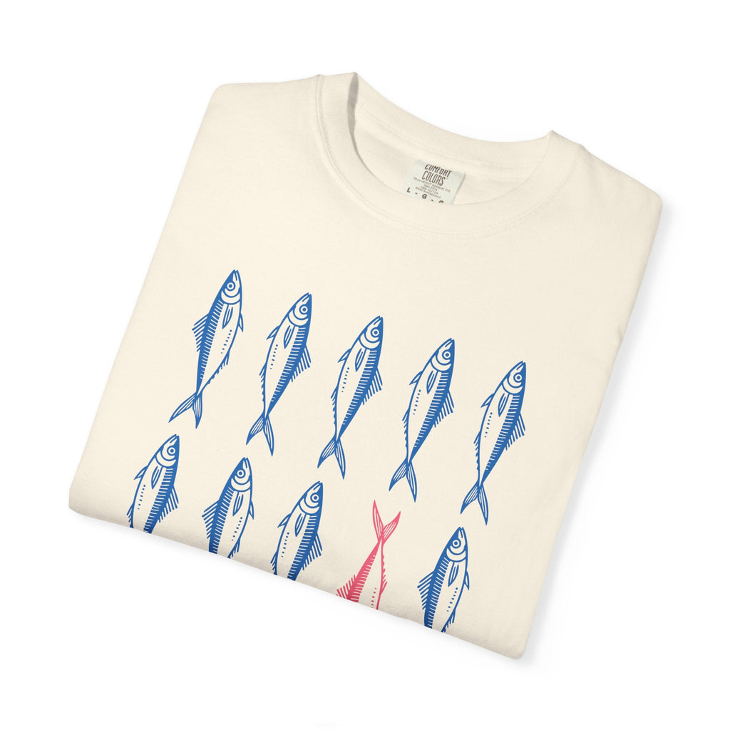 Rules Are For Losers Fish Graphic Tee - Vintage Coastal Unisex T-Shirt