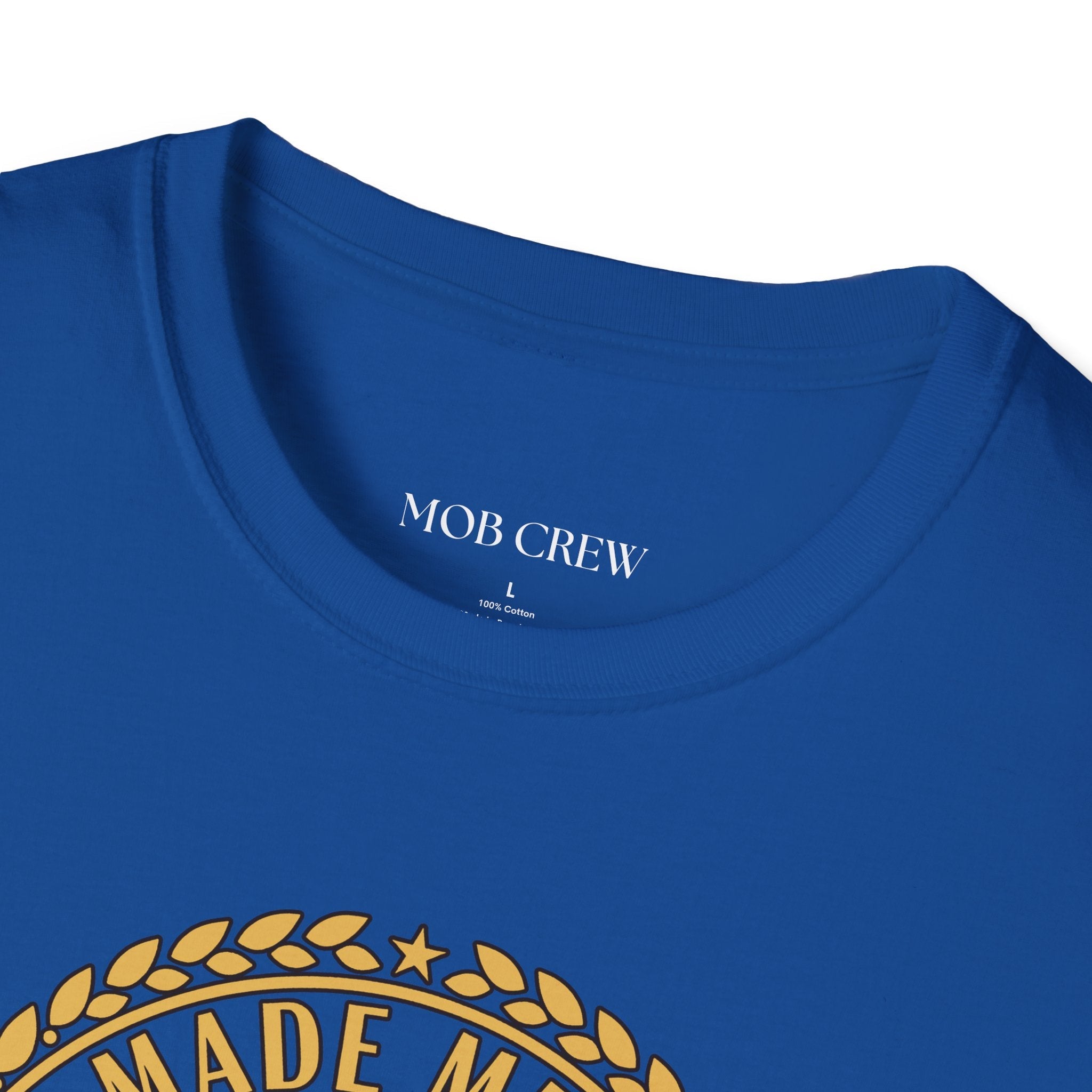 Mob Crew Made Men Drink Mob Crew Coffee T-Shirt - Perfect for Coffee Lovers