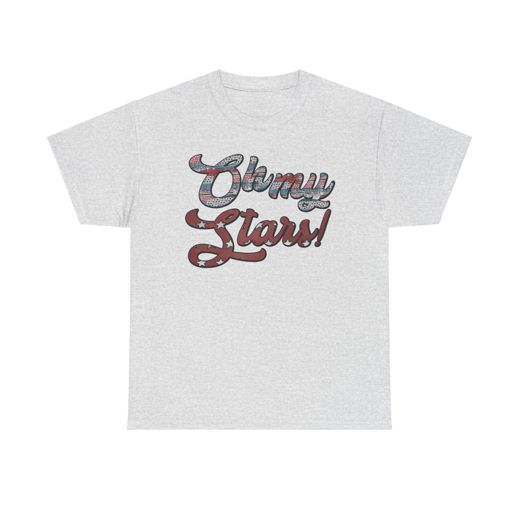 Oh My Stars! Patriotic Americana Tee