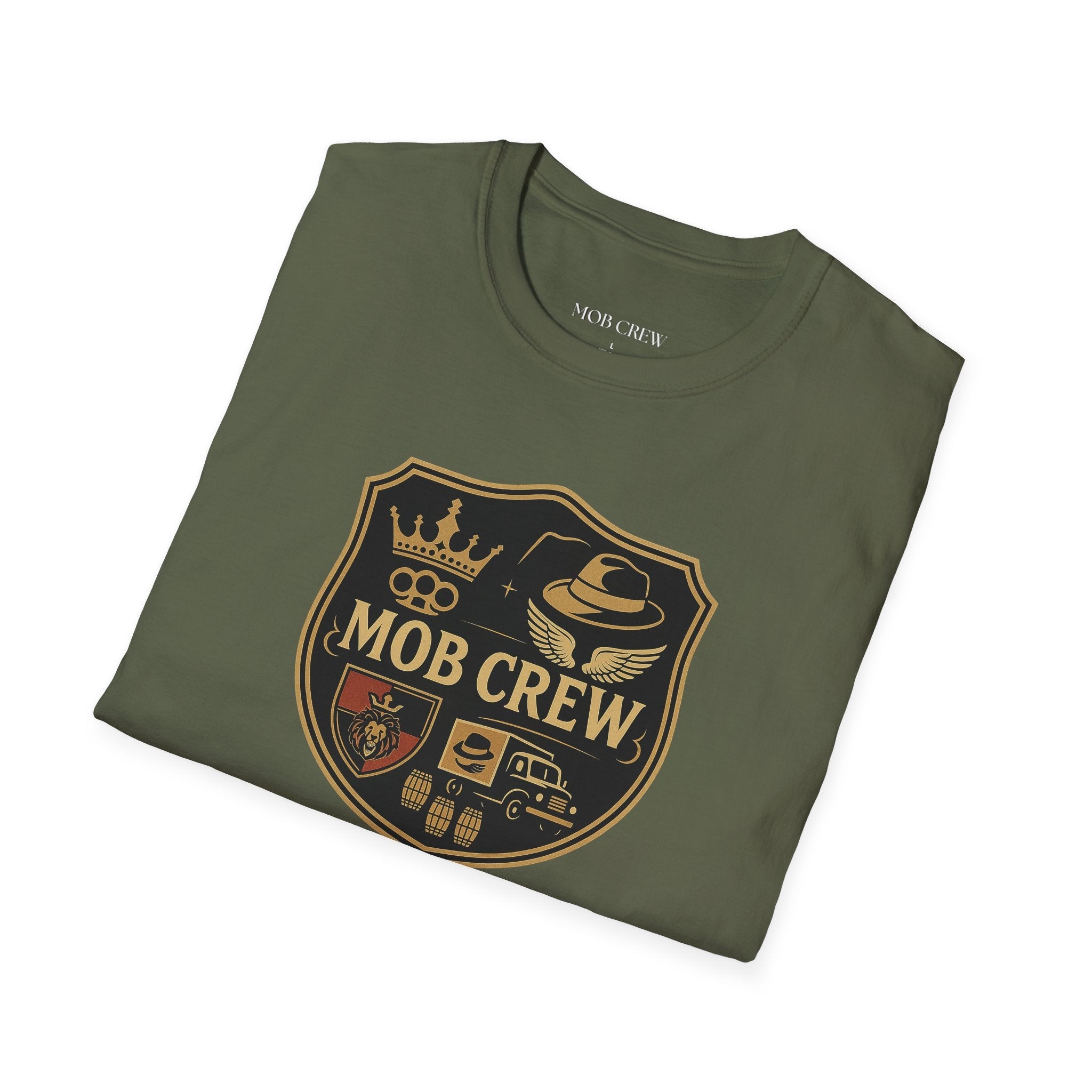 Mob Crew Family Shield T-Shirt Join Our Crew