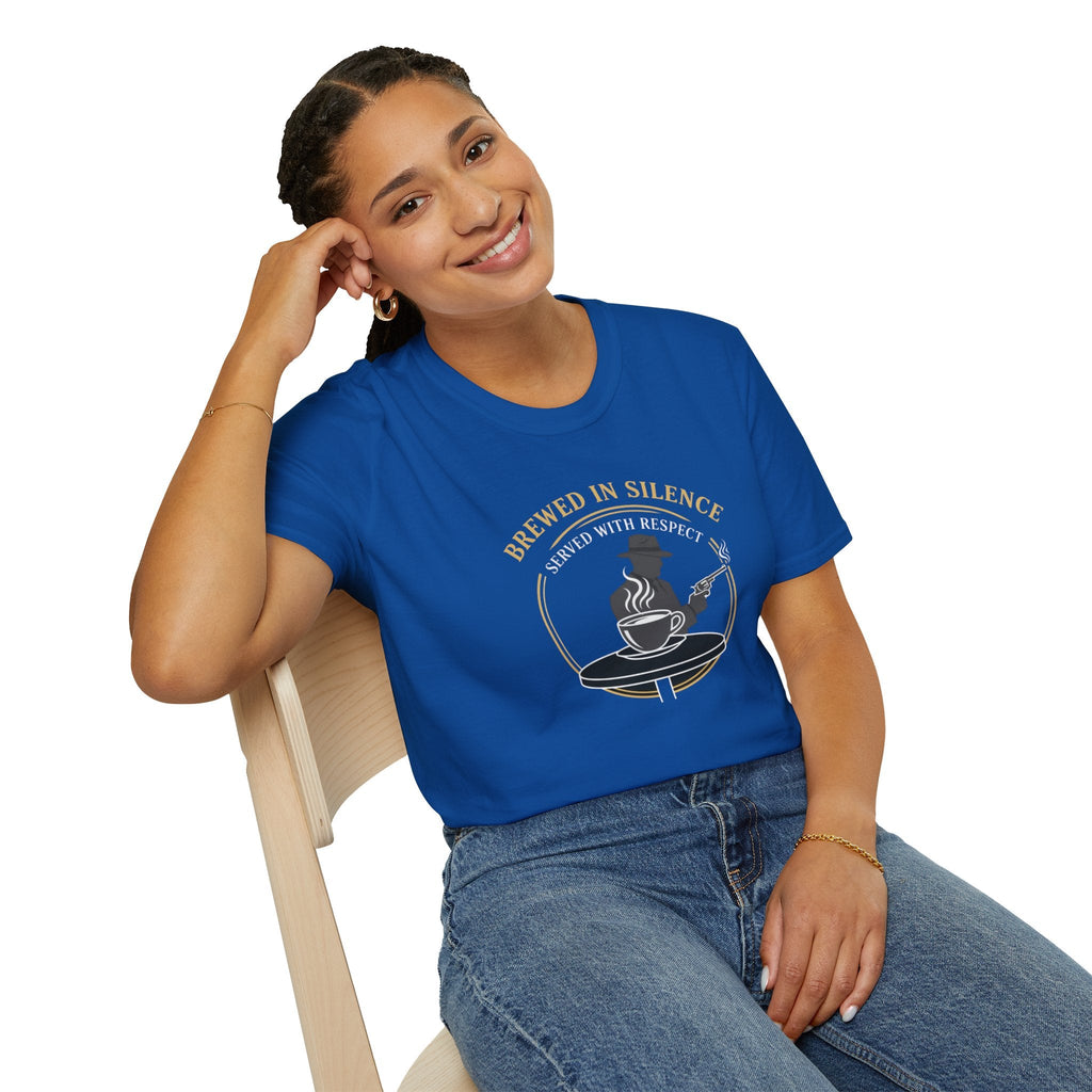 Mob Crew Brewed in Silence Served with Respect Vintage T-Shirt