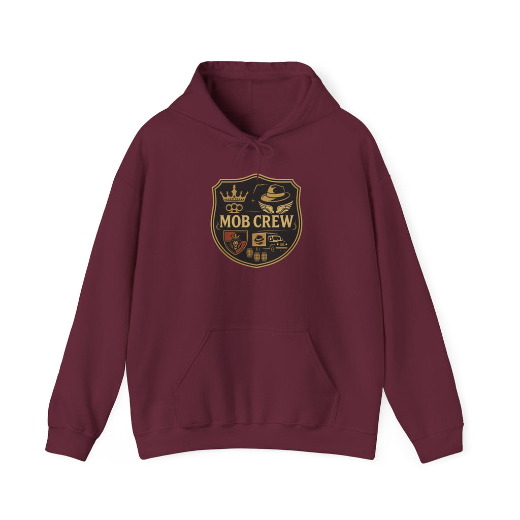 Mob Crew Hoodie – Vintage Pullover for Family Comfort