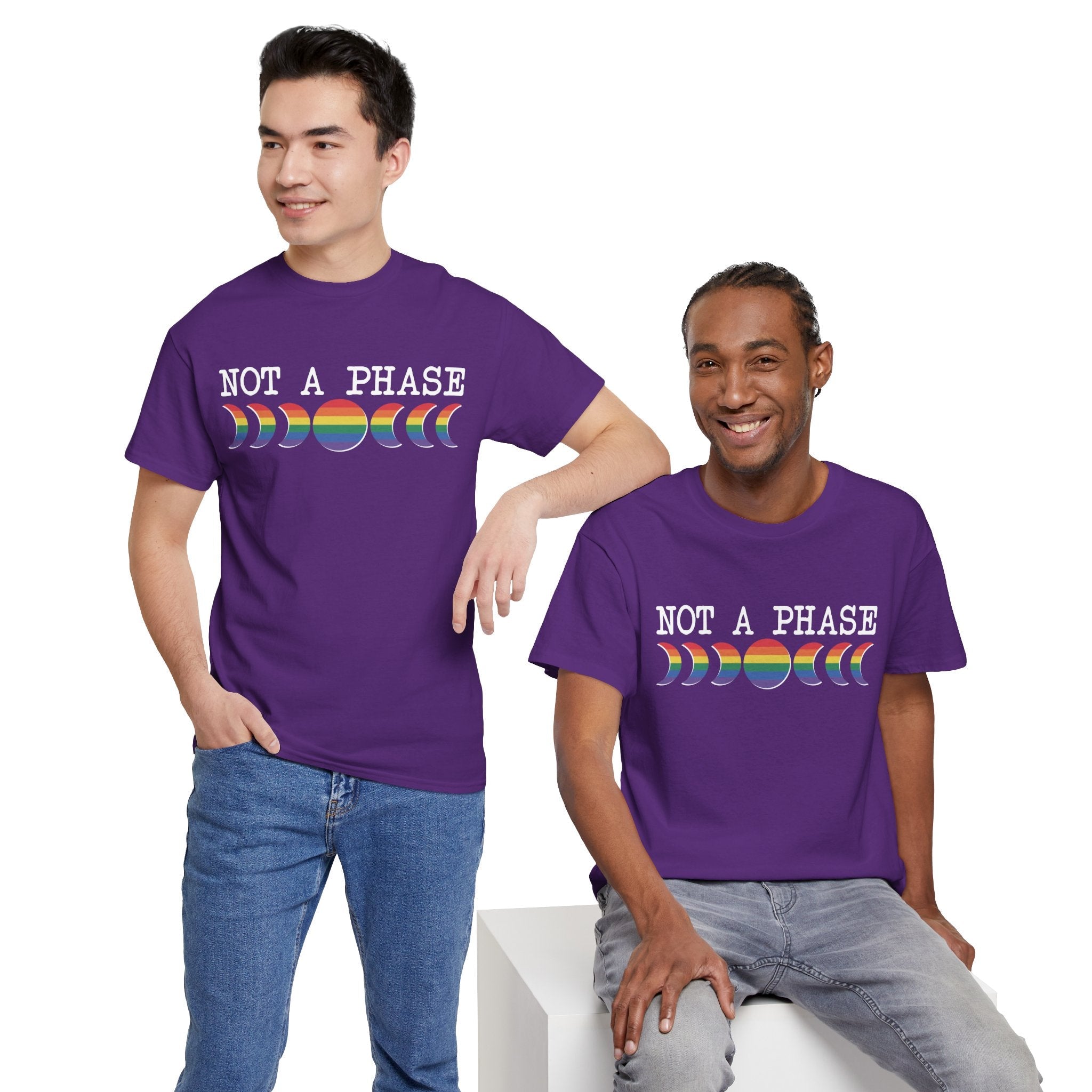 Not A Phase Moon Magic Unisex Cotton Top