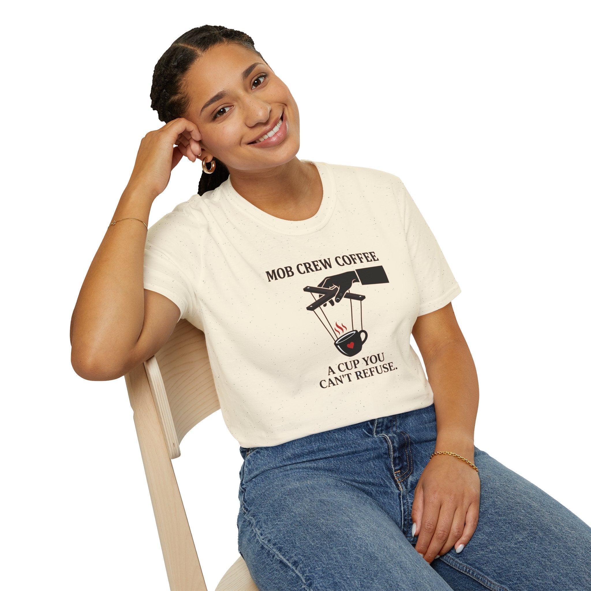 Mob Crew A Cup You Can't Refuse T-Shirt - Stylish Statement Wear for Trendsetters