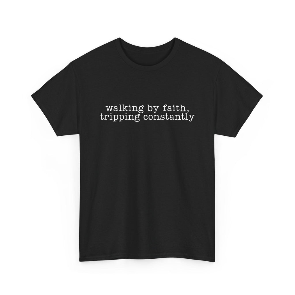 Walking By Faith Crewneck Tee