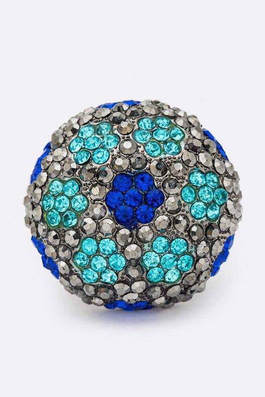 Stretch Crystal Ring Stylish Iconic Fashion Jewelry Accessory