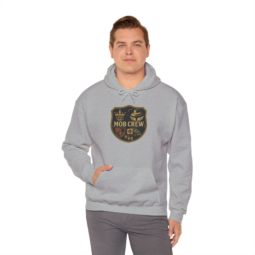 Mob Crew Hoodie – Vintage Pullover for Family Comfort