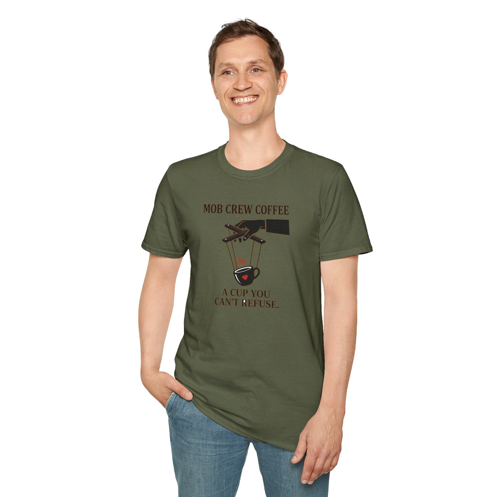 Mob Crew A Cup You Can't Refuse T-Shirt - Stylish Statement Wear for Trendsetters
