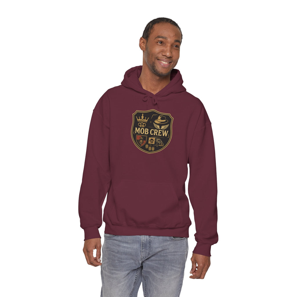 Mob Crew Hoodie – Vintage Pullover for Family Comfort