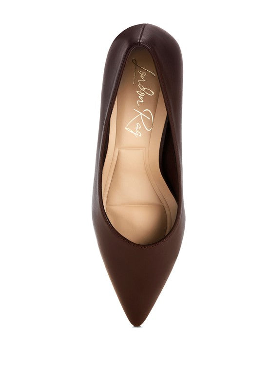 Blara Pointed Toe Pump Heels
