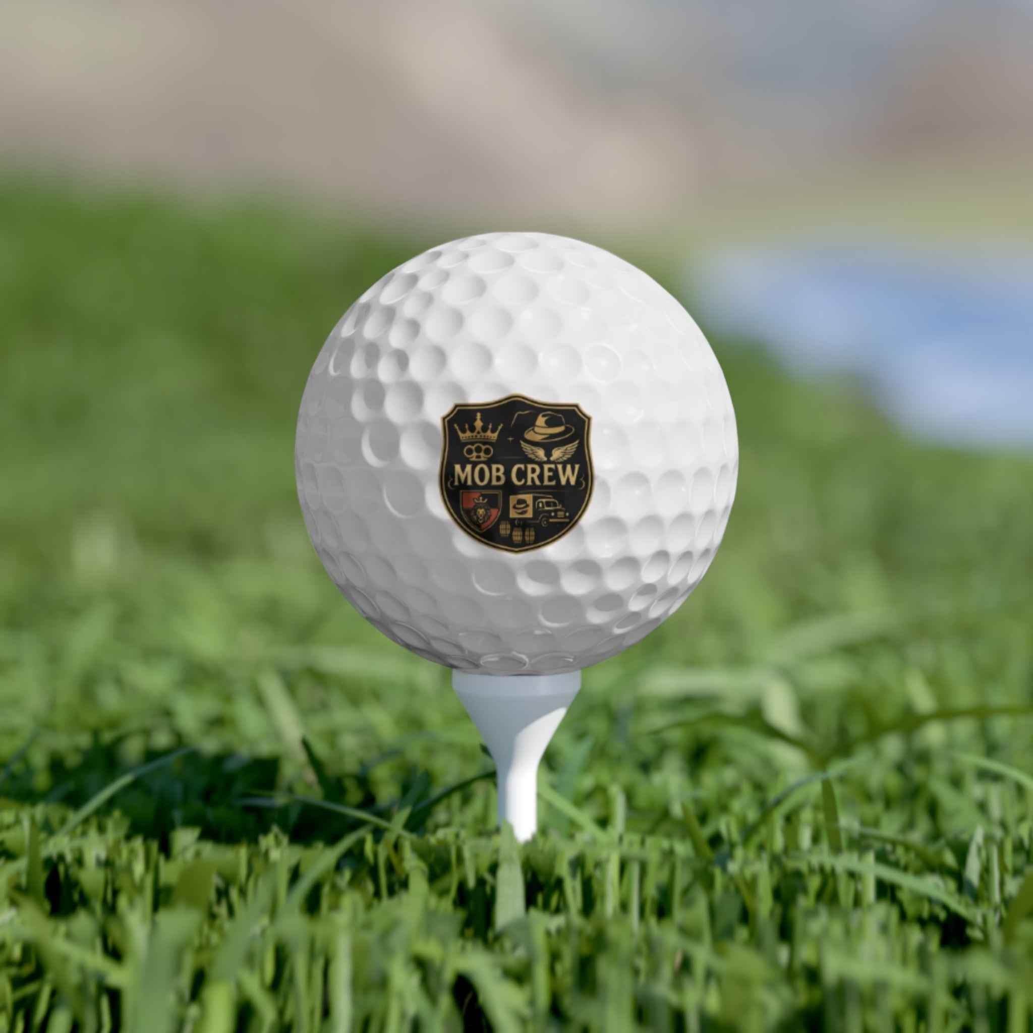Mob Crew Golf Balls, 6pcs