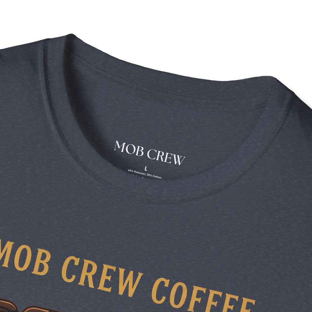 Mob Crew No Weak Coffee No Weak Links T-Shirt Vintage Chain Logo Tee