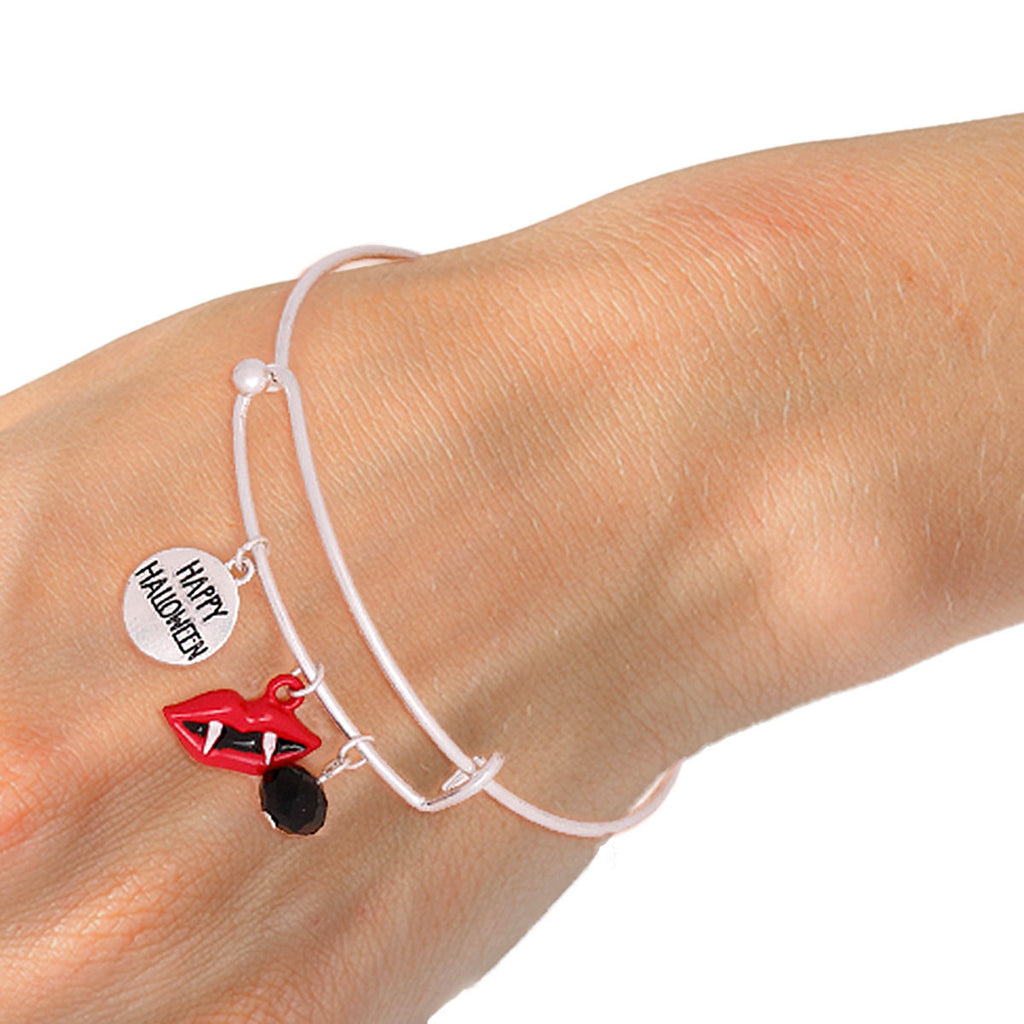 Halloween Charm Bangle Dracula Stylish Jewelry Accessory