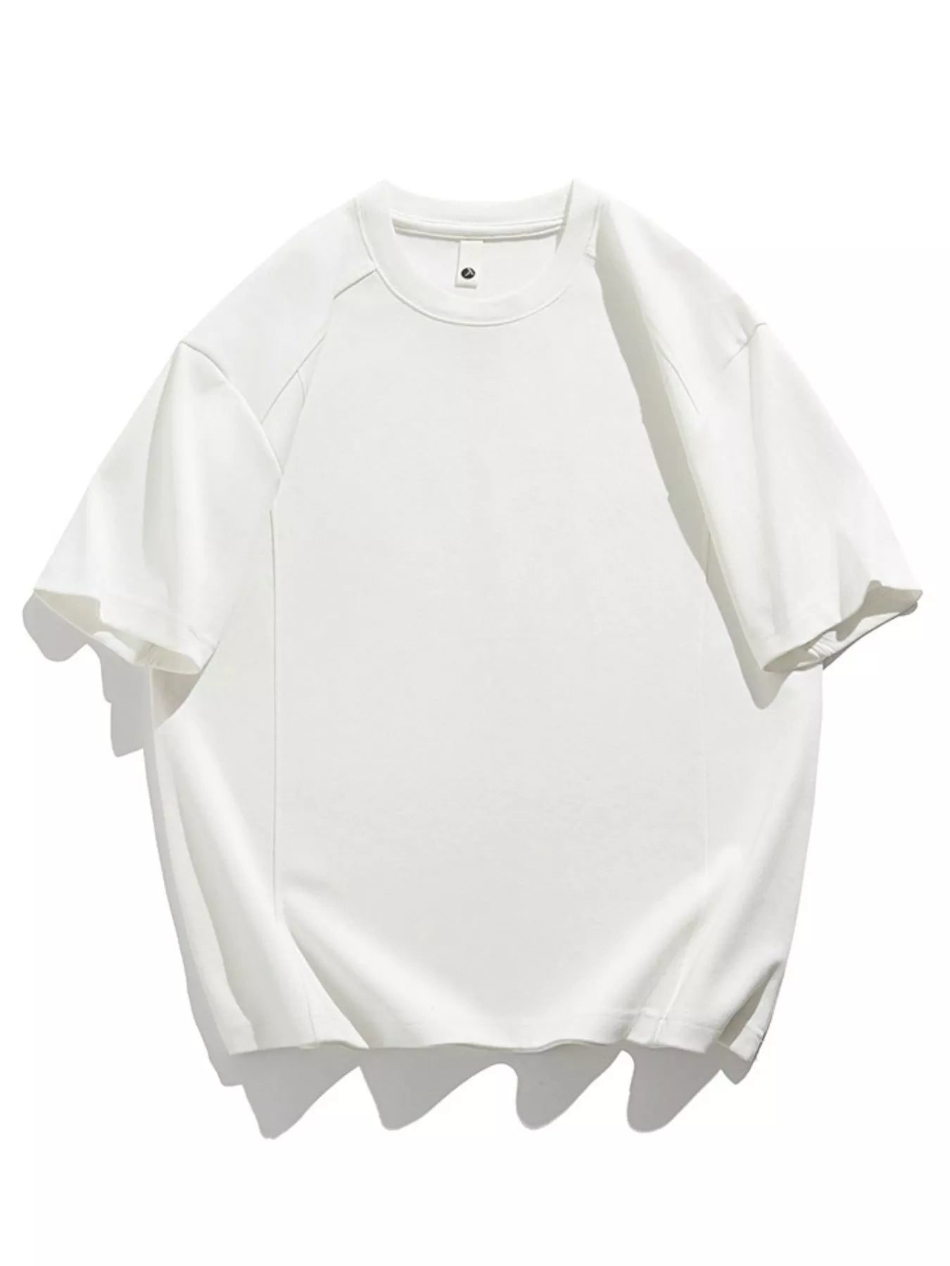 Men's Plus Size Oversized Solid Color Casual T-Shirt