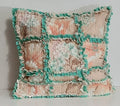 Rag Quilt Pillow Cover