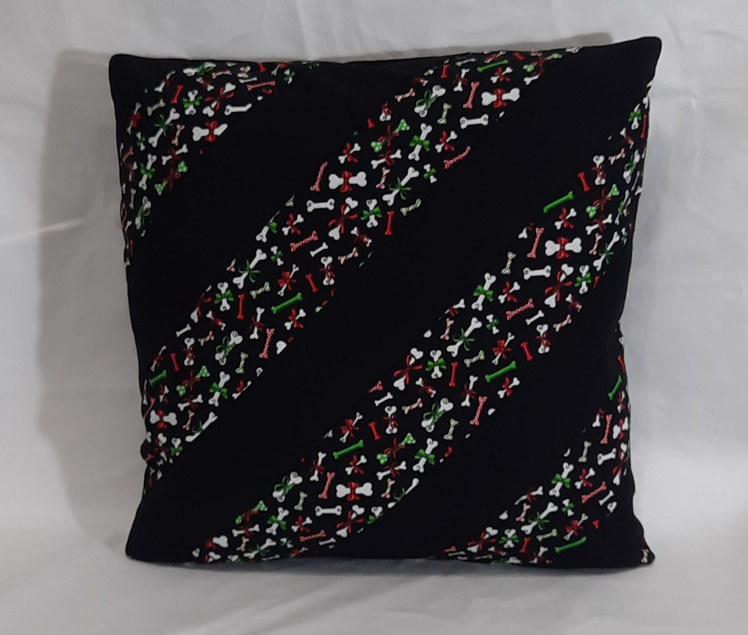15"x15" Dog Bone Pillow Cover