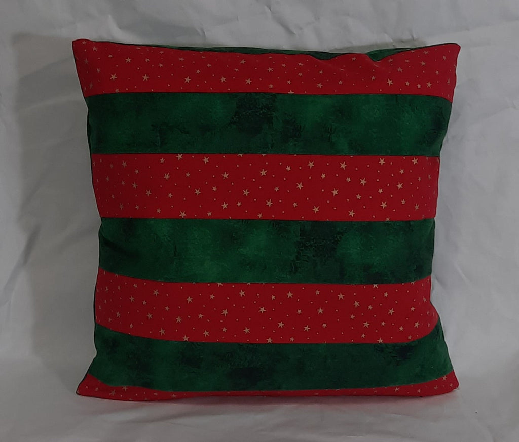 15"x15" Quilted Christmas Pillow Cover
