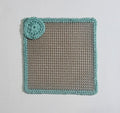 Jar Gripper with Magnet: Beige/mint green