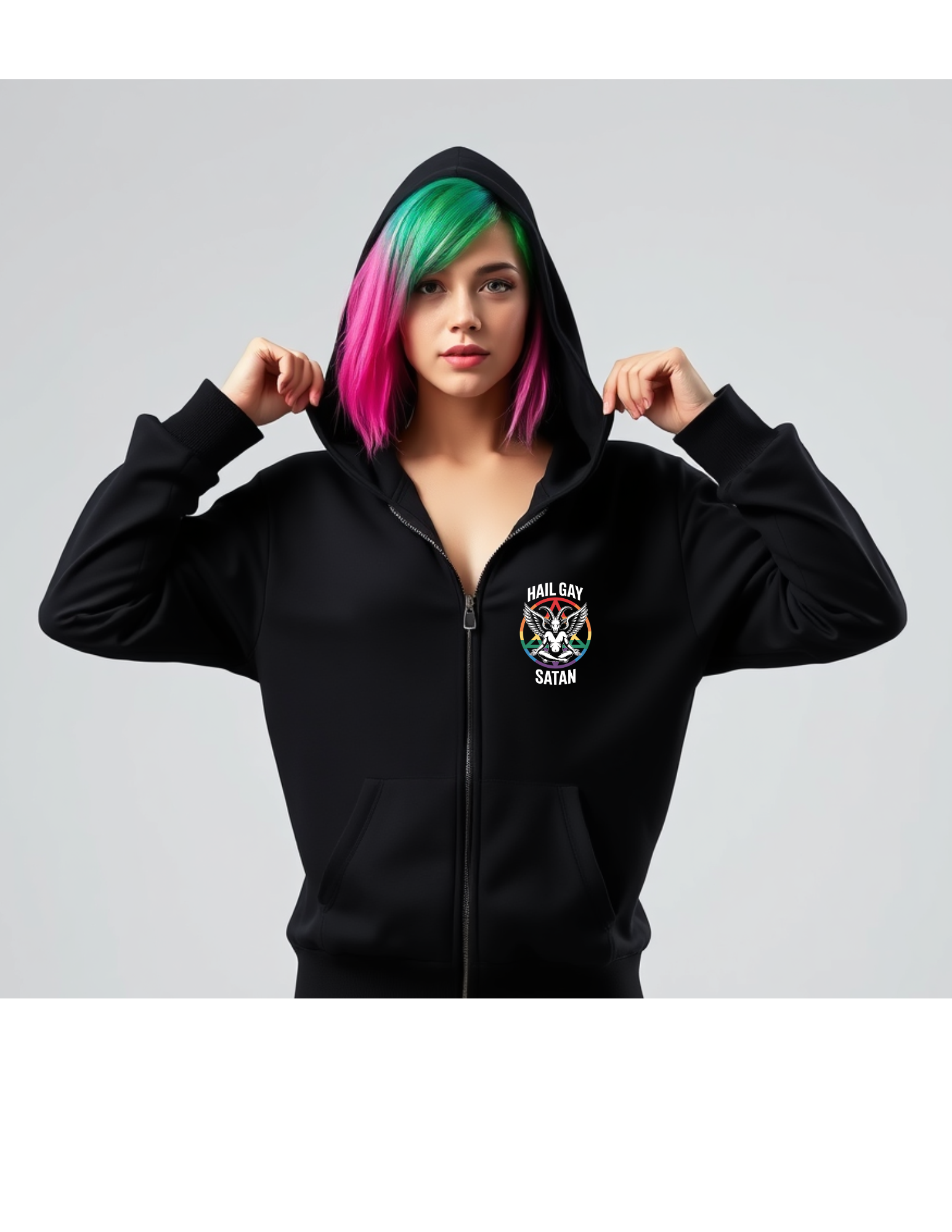 Hail Gay Satan Unisex Hoodie