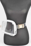 Convertible Transparent Clear Stadium Fanny Bag Stylish Accessory