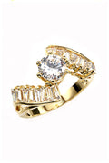 Cubic Zirconia Statement Ring – Stylish Fashion Jewelry Accessory