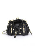 Fashion Handbag Leather Jacket Swing Bag Stylish Iconic Design