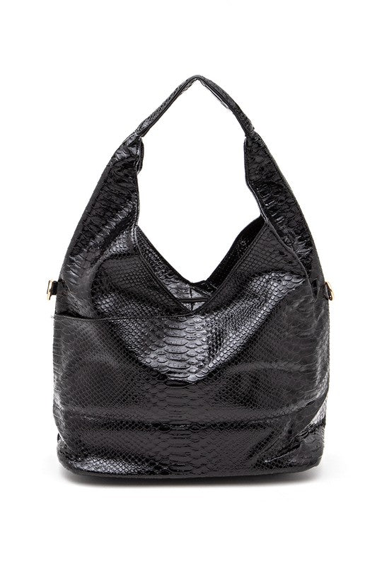 Top Handle Shoulder Bag with Crystal Studs Embellishment – Stylish Fashion Handbag