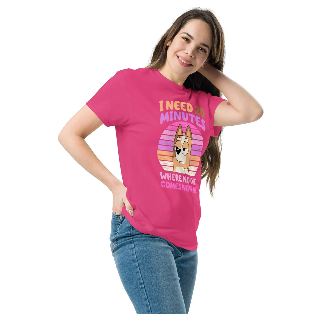 Bluey "I Need 20 Minutes" Tee