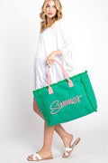 Fashion Tote Oversize Fringe Summer Stylish Casual Bag