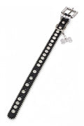Ball Chain Crystal Dog Collar