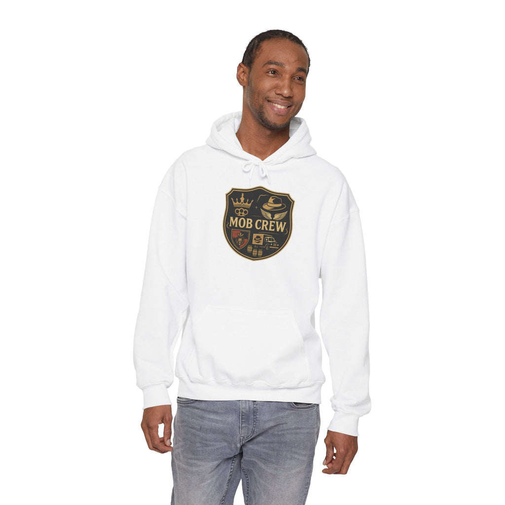 Mob Crew Hoodie – Vintage Pullover for Family Comfort