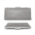 Sparkling Linked Chain Crystal Evening Cluth Bag