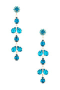 Crystal Long Drop Statement Earrings – Stylish Fashion Jewelry