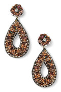 Statement Beaded Sequins Earrings – Trendy Iconic Fashion Jewelry