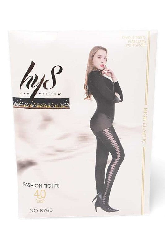 2 Tone Designed Premium Tights