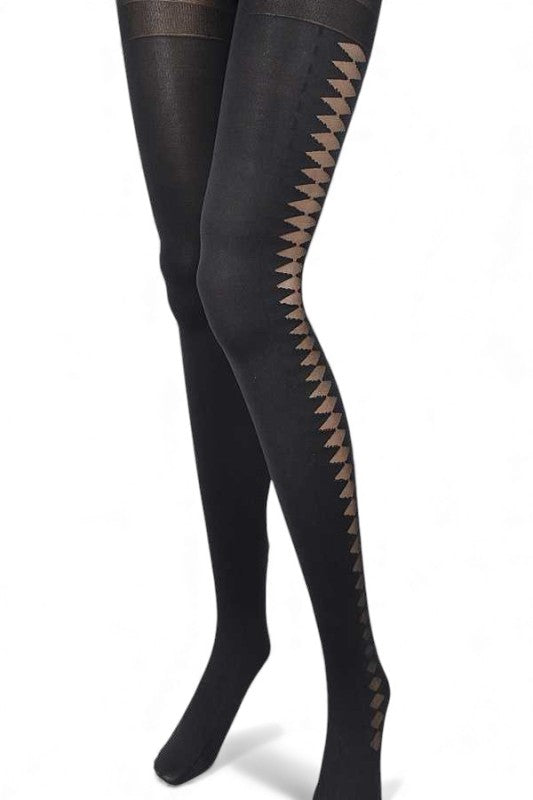 2 Tone Designed Premium Tights