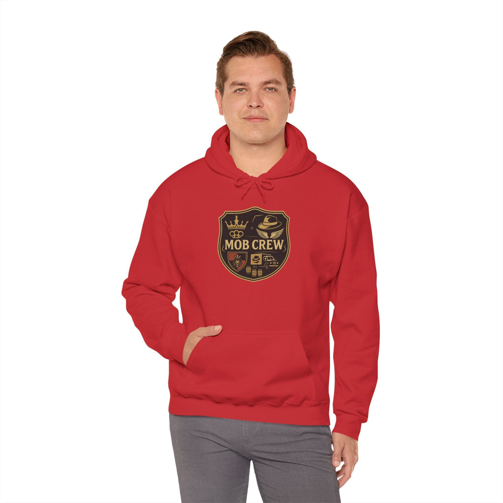 Mob Crew Hoodie – Vintage Pullover for Family Comfort