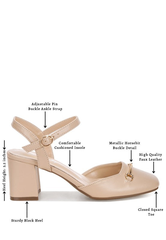 Blitz Close Toe Buckled Sandals