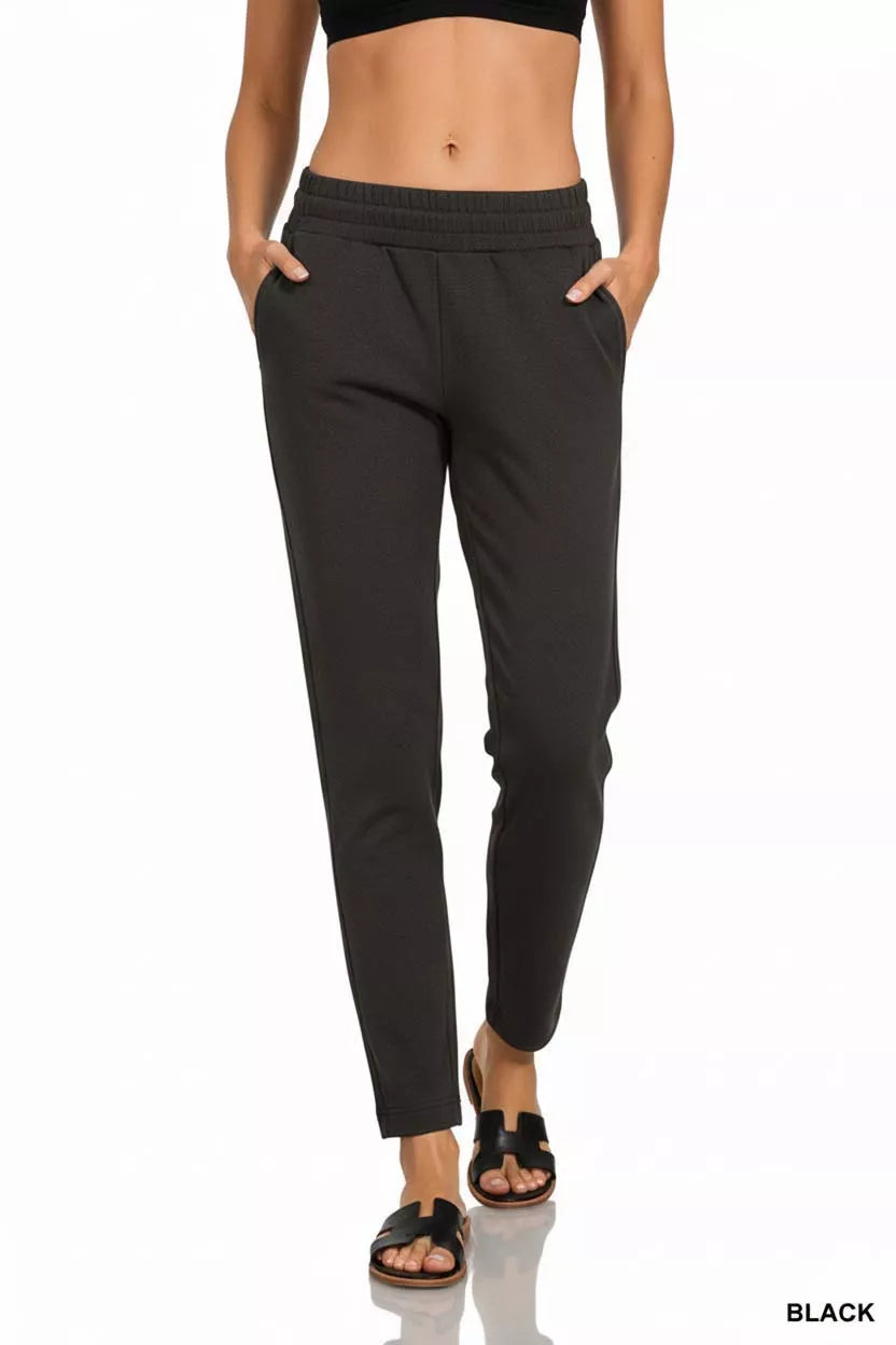 Scuba Capri Sweatpants with Pocket