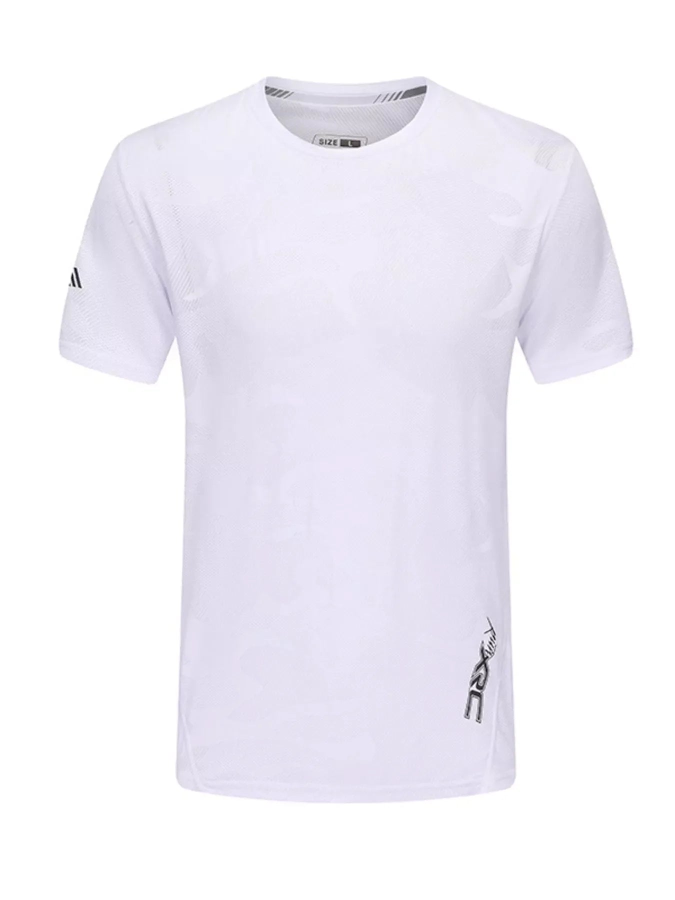 Men's Round Neck Short Sleeve Active T-Shirt