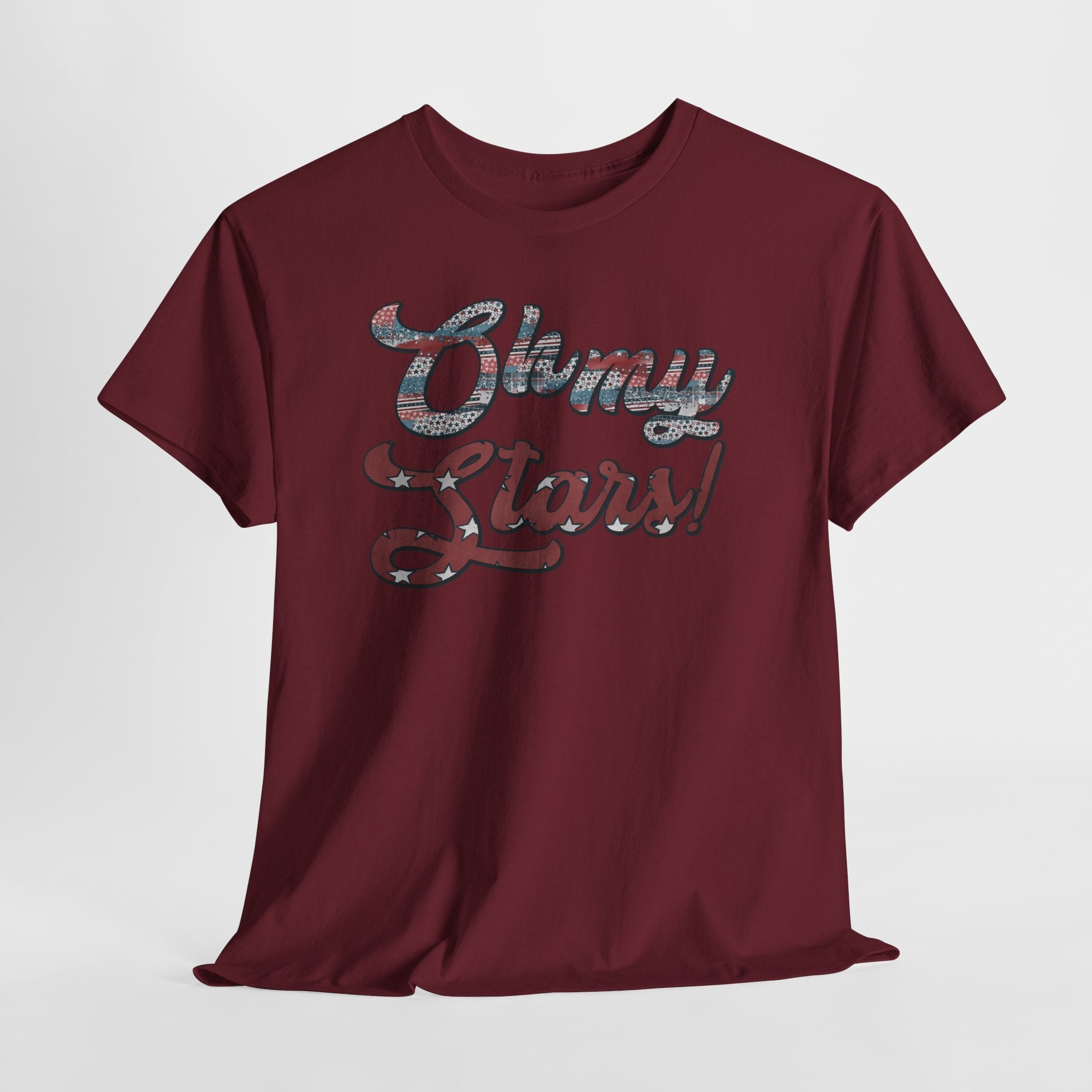 Oh My Stars! Patriotic Americana Tee